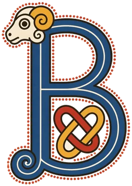 B
